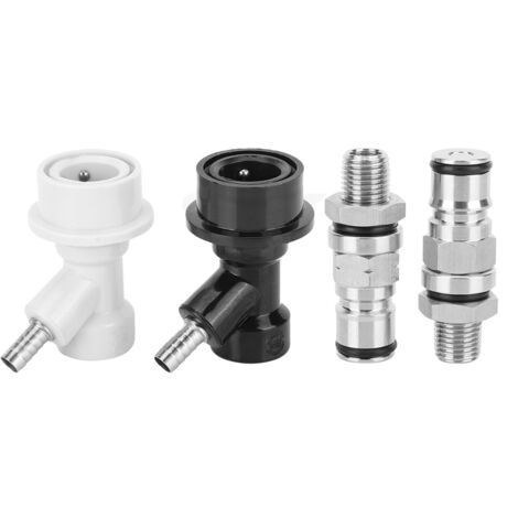 1/4in Homebrew Keg Ball Lock Post Connector Keg Ball Lock Connector Set Brewing Accessory