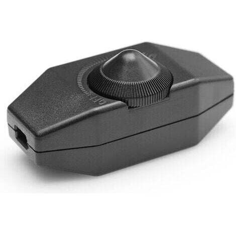 1-60w Led Dimmer Dimmable (rotary Dimmer) Led Dimmable, On/off, 220-230v, Ce In-line Switch, Black