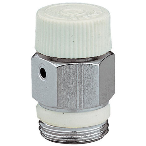 1/8" Caleffi Manuel Radiateur Prise D'air Soupape Clé Non Nécessaire