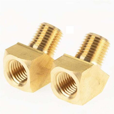 1/8 NPT Male to 45 Degree Female Elbow Brass Fittings MUMU