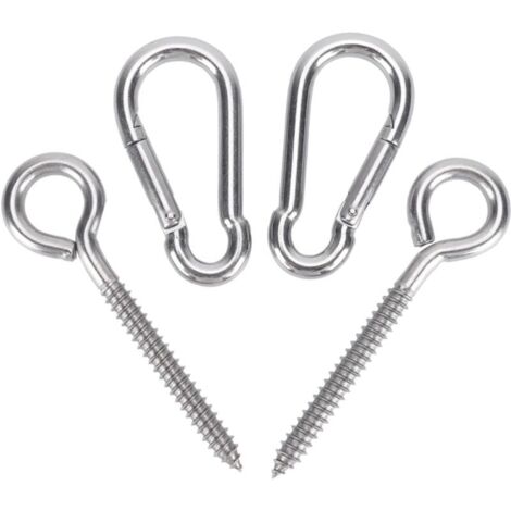 1 Accessoires pour fauteuil suspendu balançoire hamac chaise hamac pour hamac balançoires fauteuil suspendu crochet fixe crochet