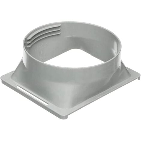 1 adaptador universal para ventana, manguera de aire acondicionado portátil, tubo de escape de 15 cm, accesorios para manguera (cuadrado)