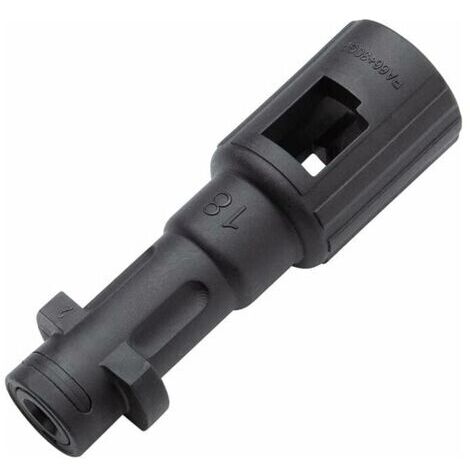 1 adaptateur à baïonnette pour nettoyeur haute pression, accessoires de lavage, connecteur de lavage pour nettoyeurs haute pression Lavor Kew Nilfisk Alto vers Karcher série K.