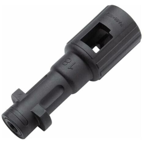 1 adaptateur à baïonnette pour nettoyeur haute pression, accessoires de lavage, connecteur de lavage pour nettoyeurs haute pression Lavor Kew Nilfisk Alto vers Karcher série K.