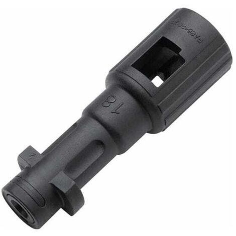 1 adaptateur à baïonnette pour nettoyeur haute pression, accessoires de nettoyage, connecteur de nettoyage, nettoyeur haute pression.