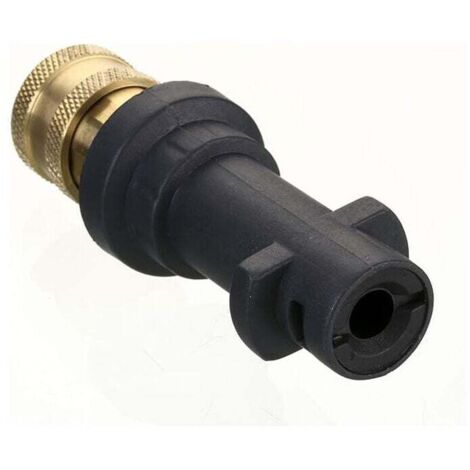1 adaptateur de pistolet pour nettoyeur haute pression, raccord de nettoyeur, raccord de nettoyeur avec raccord rapide 1/4'' - compatible avec Karcher K2, K3, K4, K5, K6, K7 uniquement.