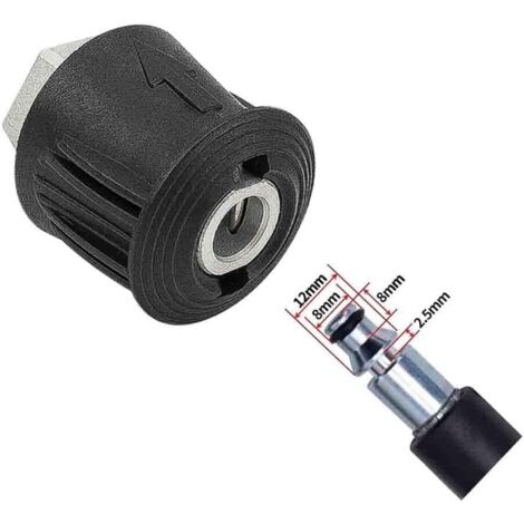 1 Adaptateur M22 Femelle Connecteur Tuyau Nettoyage Haute Pression Compatible Karcher Bosch