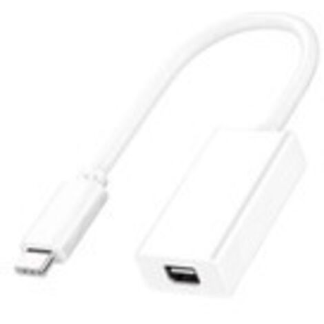 1 adaptateur Thunderbolt 3 vers Thunderbolt 2, câble USB Type-C pour MacBook Air Pro