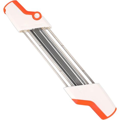 1 Affûteur Chaîne 2-en-1, Lime 4mm, Acier Carbone, Angle 30°, Pour Tronçonneuse Stihl 3/8" LP