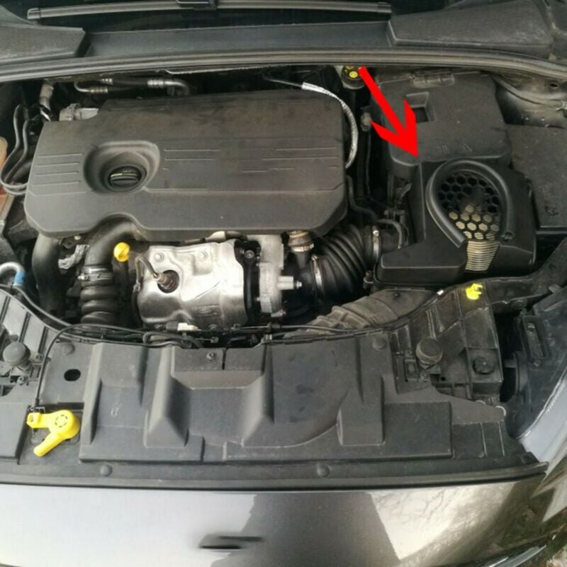 1 Airbox Air Intake Grille Schwarz Haube Filter Vent Abdeckung Trim Für Ford Focus MK3 Kuga Escape Auto Ersatz teile,CHINA | 04537371650948
