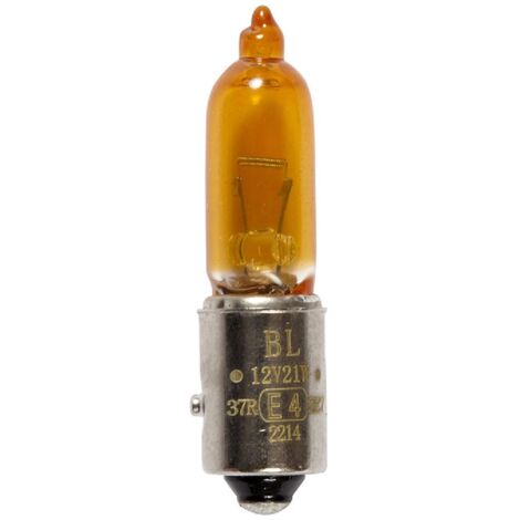 1 Ampoule 12V 21W BAY9S HY21W Orange