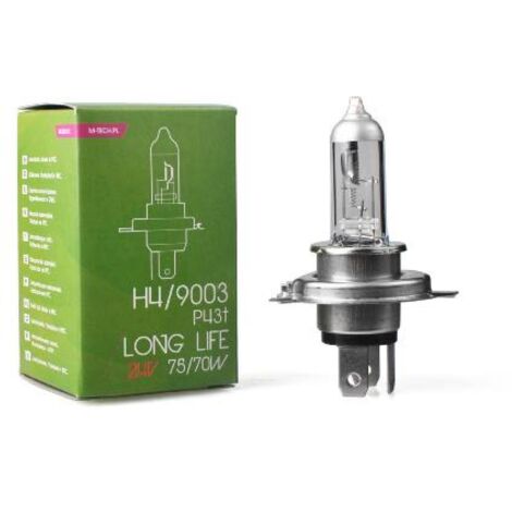 1 Ampoule H4 24v Long Life 75-70w