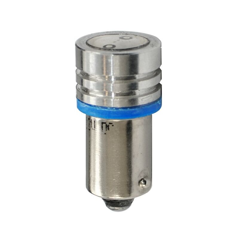 1 ampoule led bleu BA9s 12V 0.96W