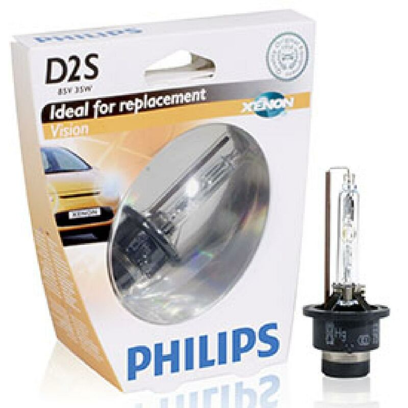 Philips - 1 ampoule Xenon D2S 85V 35W Vision 85122VIS1-