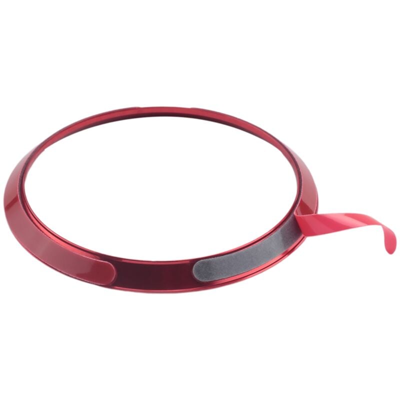 Image of 1 anello di copertura decorativo con logo centrale sul volante rosso per classe CE CLA GLC 2015+