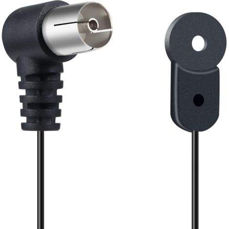 1 antenne radio fm intérieure, câble 1,5 m, fil 22 awg certifié ul, impédance 75 ohm, pour système hifi