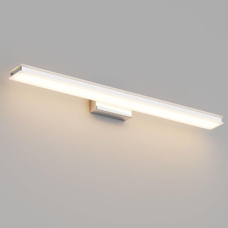 1 Applique Miroir,LED 60cm,20W 2000LM,Blanc Chaud 3000K,Salle de Bain