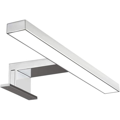 1 Applique murale LED, 30 cm, ABS, 4,8 W, 6000 K, pour miroir de salle de bain