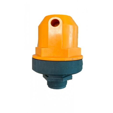 1'' automatischer bifunktionaler Saugnapf aus PVC. Maximaler Arbeitsdruck 16 bar.