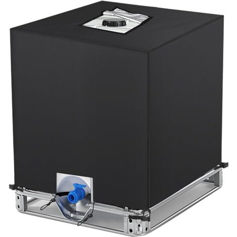 1 Bâche Réservoir IBC 1000L, Tissu Oxford 210D, Anti-UV, Avec Fixations, Pour Jardin Extérieur