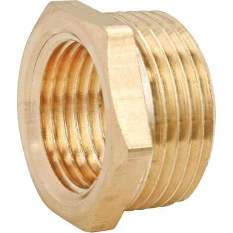 1 Bague de réduction,Laiton,Mâle 26/34,Femelle 20/27,Plomberie