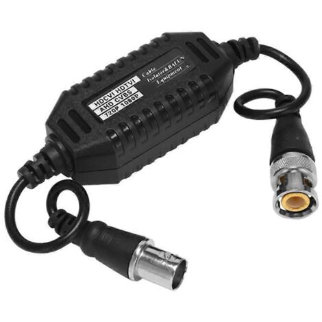 1 Balun isolateur de boucle de masse coaxial pour caméra de vidéosurveillance