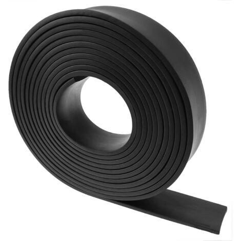 1 Bande De Joint, Caoutchouc Néoprène 25mm x 5mm x 3m, Antidérapant, Protection Vibrations, Bricolage