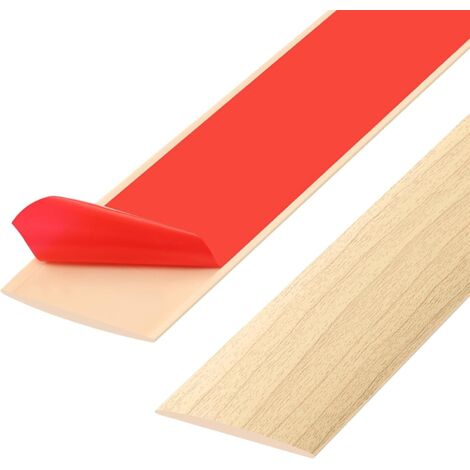 1 Bande De Seuil PVC 200cm Auto-adhésive Transition Sol Chêne Cuisine Salle De Bain