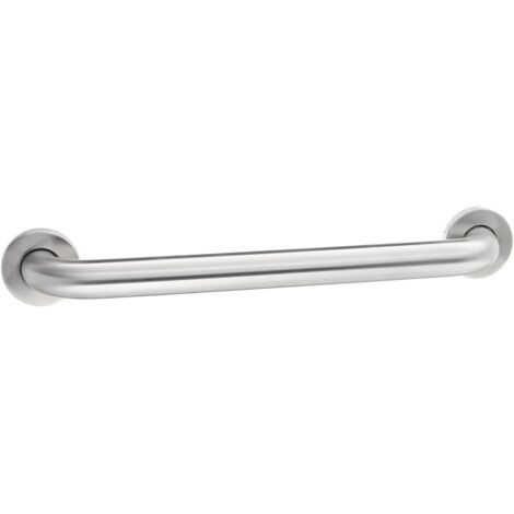 1 - Barre D'appui - Acier Inoxydable - Support De Sécurité Salle De Bain - Résistant 226,8 Kg - Conforme Ada - Argent - 46x3,8 Cm