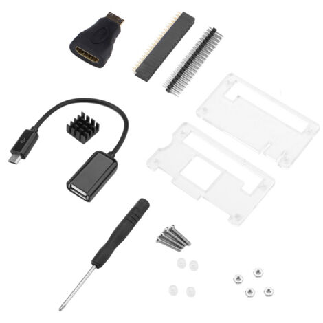 1 Basis-Zubehörset für Raspberry Pi Zero W/Zero – Kabel, Widerstände, LED