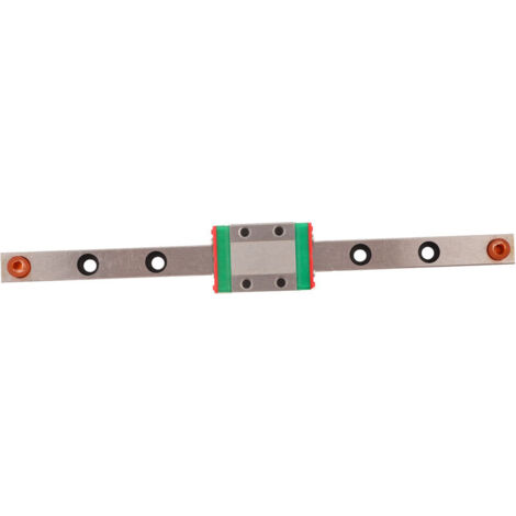 1 bloc coulissant miniature LML9B pour rail de guidage linéaire de 9 mm de largeur (150 mm)