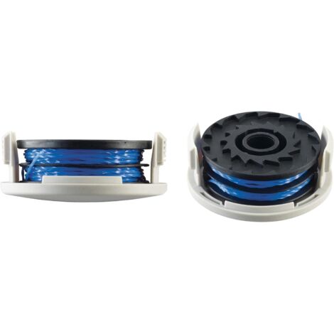 1 Bobine Fil Torsadé 1,65mm, Couvercle Inclus, Auto-Feed, Pour Coupe-Bordures 400-600W