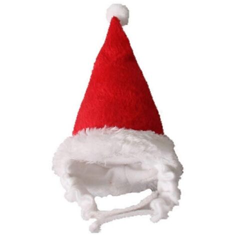 1. Bonnet de Noël pour furet lapin et petit animal, avec sangle ajustable, style Père Noël, accessoire festif mignon et confortable.