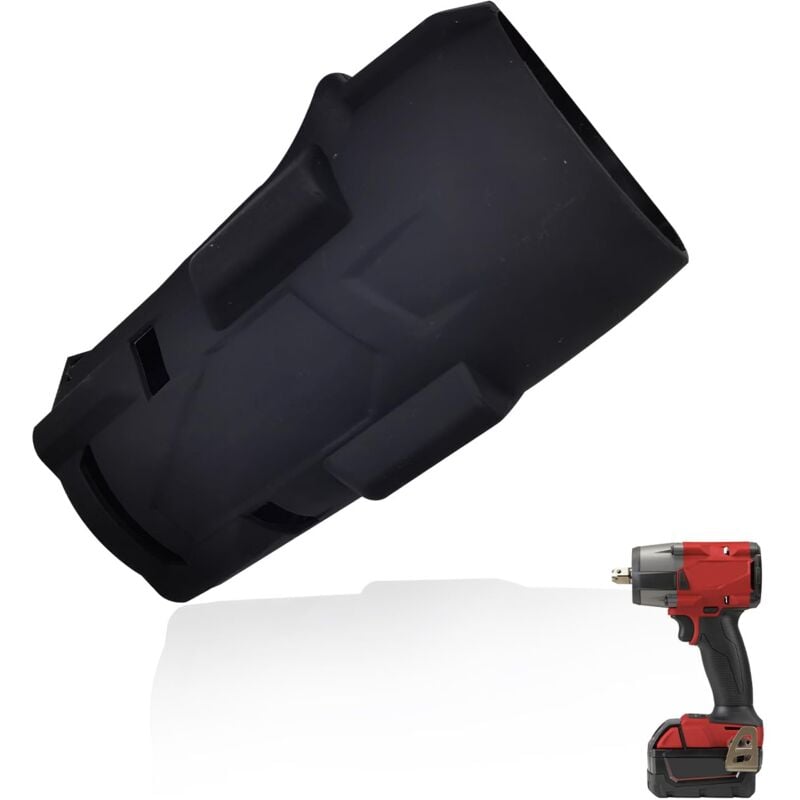 1 botte de protection M18 49-16-2967 49162967 pour clé à choc à couple élevé pour Milwaukee M18 Fuel Clé à chocs à couple élevé de 1,27 cm avec bague