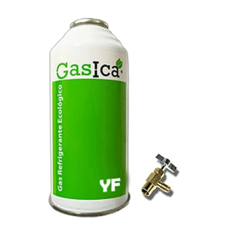 1 bouteille de gaz écologique yf 171GR + Valve de substitut R1234YF Freeze Organic