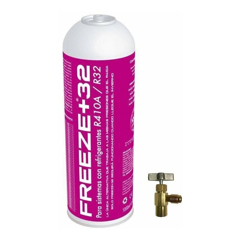 1 bouteille Gas écologique Refrigérant Organic Freeze +32 350GR + R32 salve de substat, R410A