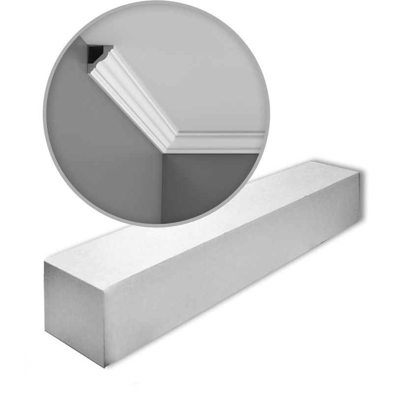 Orac - 1 Box 39 pieces Cornices Mouldings 78 m Decor CX110 axxent - white