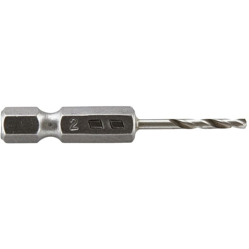 

1 Broca espiral para metal HSS con vástagos hexagonales ø 3 mm 33 mm 74 mm