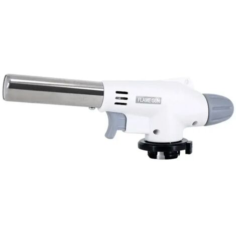 1 brûleur à gaz de cuisson pour soudage, chalumeau pour barbecue, camping et cuisine portable