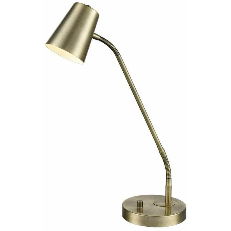15franklite - 1 Bulb Bronze Table Lamp