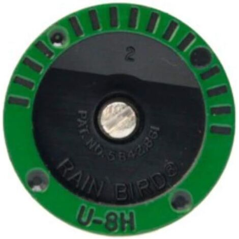 1 Buse d'arrosage demi-cercle 180 degrés, filtre inclus, réglage précis, pression 1 à 2,1 bar, pour jardin et arbustes