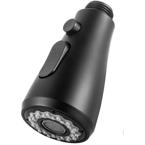 1 cabezal de rociado extraíble de ABS para fregadero, grifo mezclador, grifo de cocina, cabezal de rociado de repuesto para grifo de cocina de 1/2"