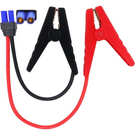 1 Câble EC5, Pince Crocodile, 40cm, 12V, Pour Booster Portable