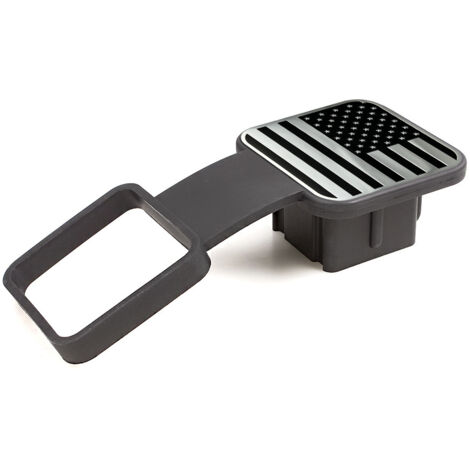1 cache-attelage argenté de 51 mm, protection anti-poussière pour attelage