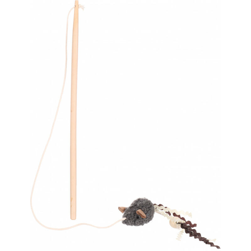 

1 Caña de pescar SUAVA .20 cm. juguete para gato. color aleatorio.