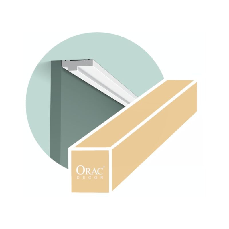 Carton de 20 mètres linéaires de CX160 - L200 x H1,3 x L3,9 cm Orac decor