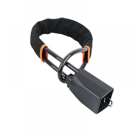 1 cerradura para volante de coche, barra de bloqueo para volante de coche, color negro, cerradura para volante de coche con 2 llaves para coches y camiones