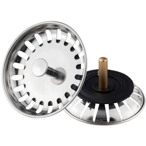 1 cestello per lavello da cucina, compatibile con scarichi da 80 mm, scarico per lavello