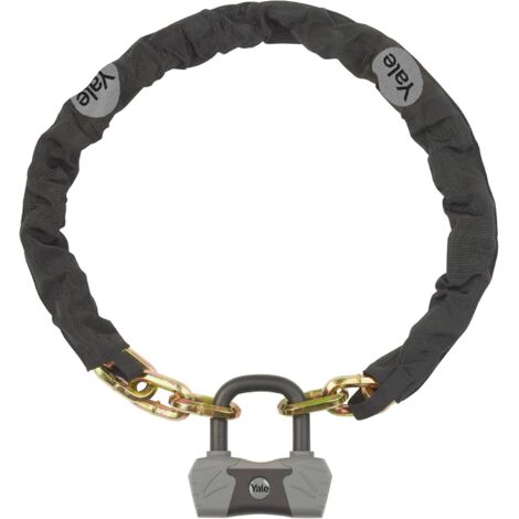 1 Chaîne Antivol Vélo 1100mm Acier Trempé 4 Clés Lumière Protection Robuste Cadre Roue