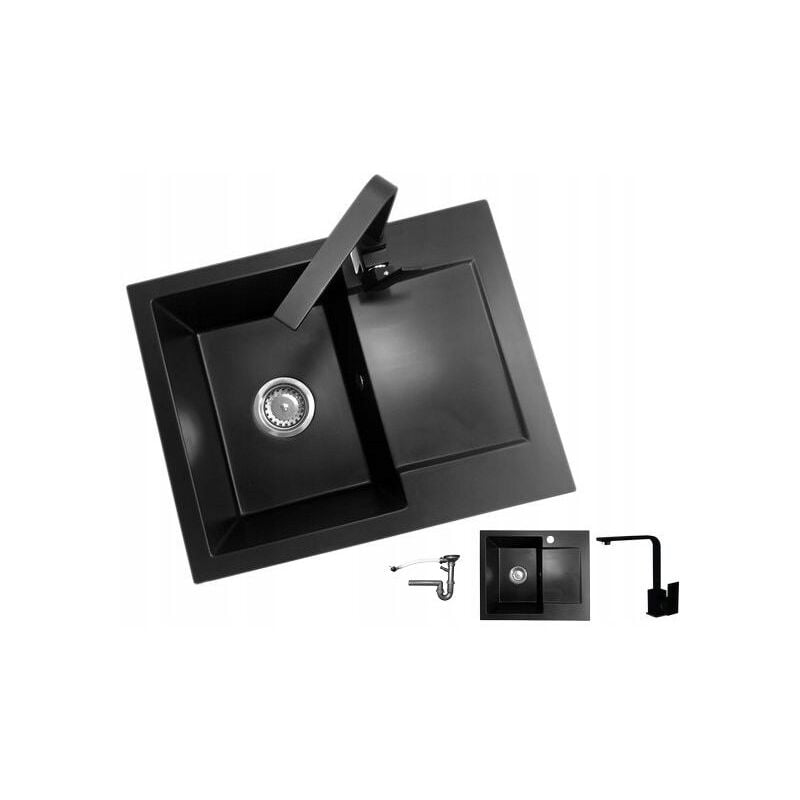 Granitan - 1 chamber granite sink Ensemble d'évier à partir de 40 cm